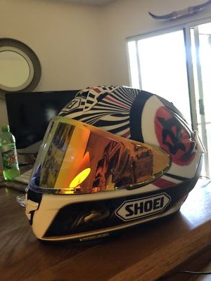 SHOEI full face Helmet X-Fifteen MARQUEZ MOTEGI 4 S-XXL X-15 SHOEI full face Helmet X-Fifteen MARQUEZ MOTEGI 4 S-XXL X-15