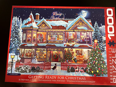 Eurographics - Getting Ready for Christmas - 1000 Piece Jigsaw Puzzle