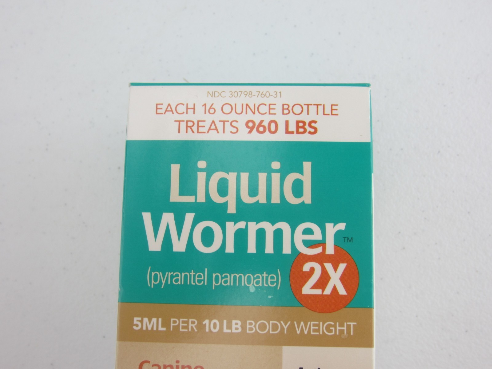 Durvet Liquid Wormer Pyrantel Pamoate Hookworms Round Worms Dogs Suspension 16oz