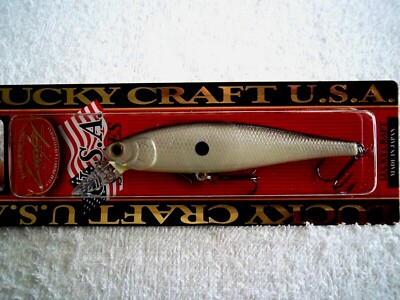 Lucky Craft Pointer 100 SP 4'' &  5/8 OZ SLOW SUSPENDING IN ANCHOVIE CHART. BELLY
