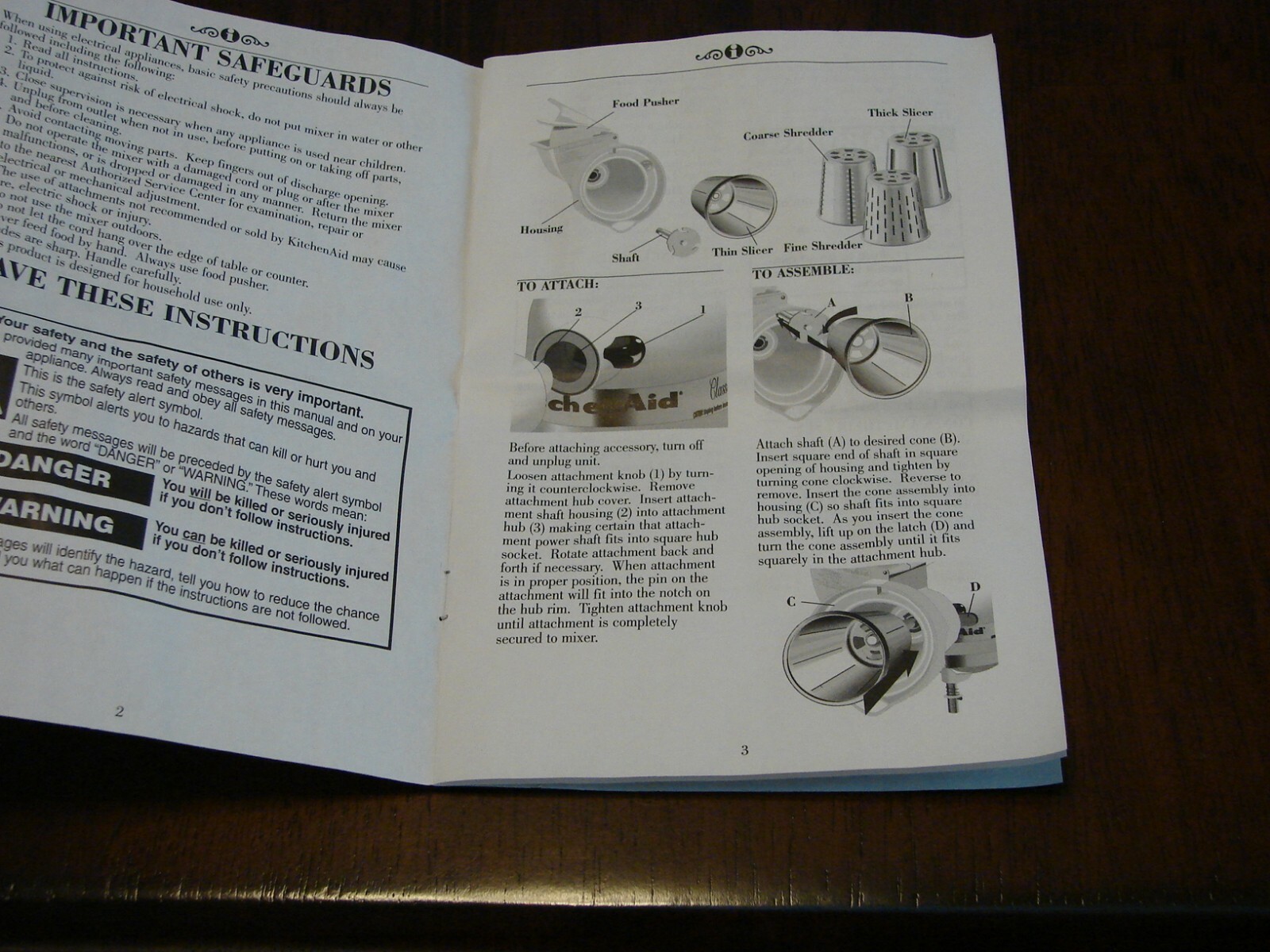 KitchenAid RVSA Slicer & Shredder For All KitchenAid Stand Mixers