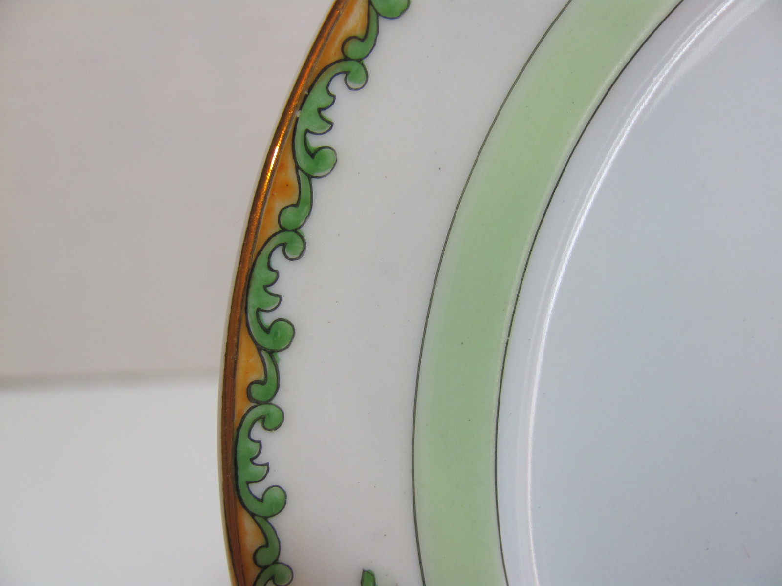 MEITO FINE CHINA HAND PAINTED FLORAL PATTERN SET OF 4 BREAD & BUTTER PLATES