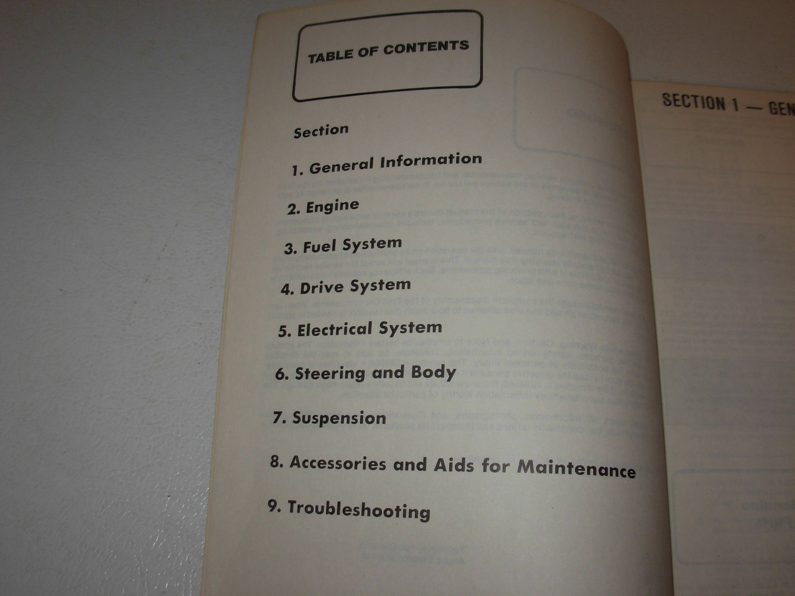 1979 Arctic Cat  Trail Cat Snowmobile Service Manual