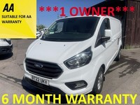 2022 Ford Transit Custom 2.0 EcoBlue 130ps Low Roof Limited Van PANEL VAN Diesel