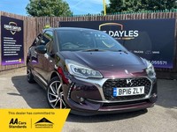 2016 DS 3 1.6 DS3 Prestige Blue HDi S/S 3dr Hatchback Diesel Manual
