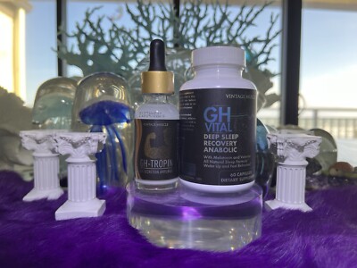 GH Secretion Amp. W/Sleep Aid 4 Growth, Recovery & Gains By Vintage Muscle  