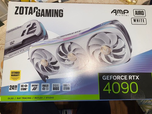 FOR PARTS) Zotac RTX 4090 AMP Extreme AIRO (No Core & VRAM