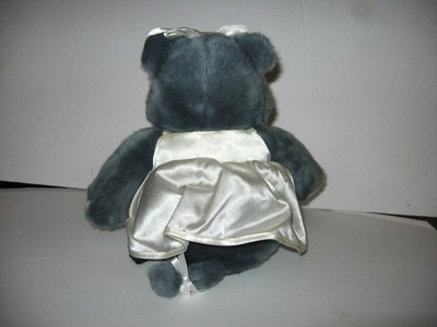 Heritage Collection Ganz Gray Hippo White Ballerina Dress Shoes Plush Toy 13