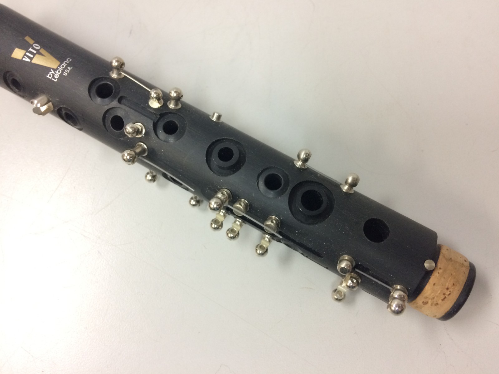 Vito Bb Clarinet Upper Joint for Woodwind Repair / Band Instrument Repair