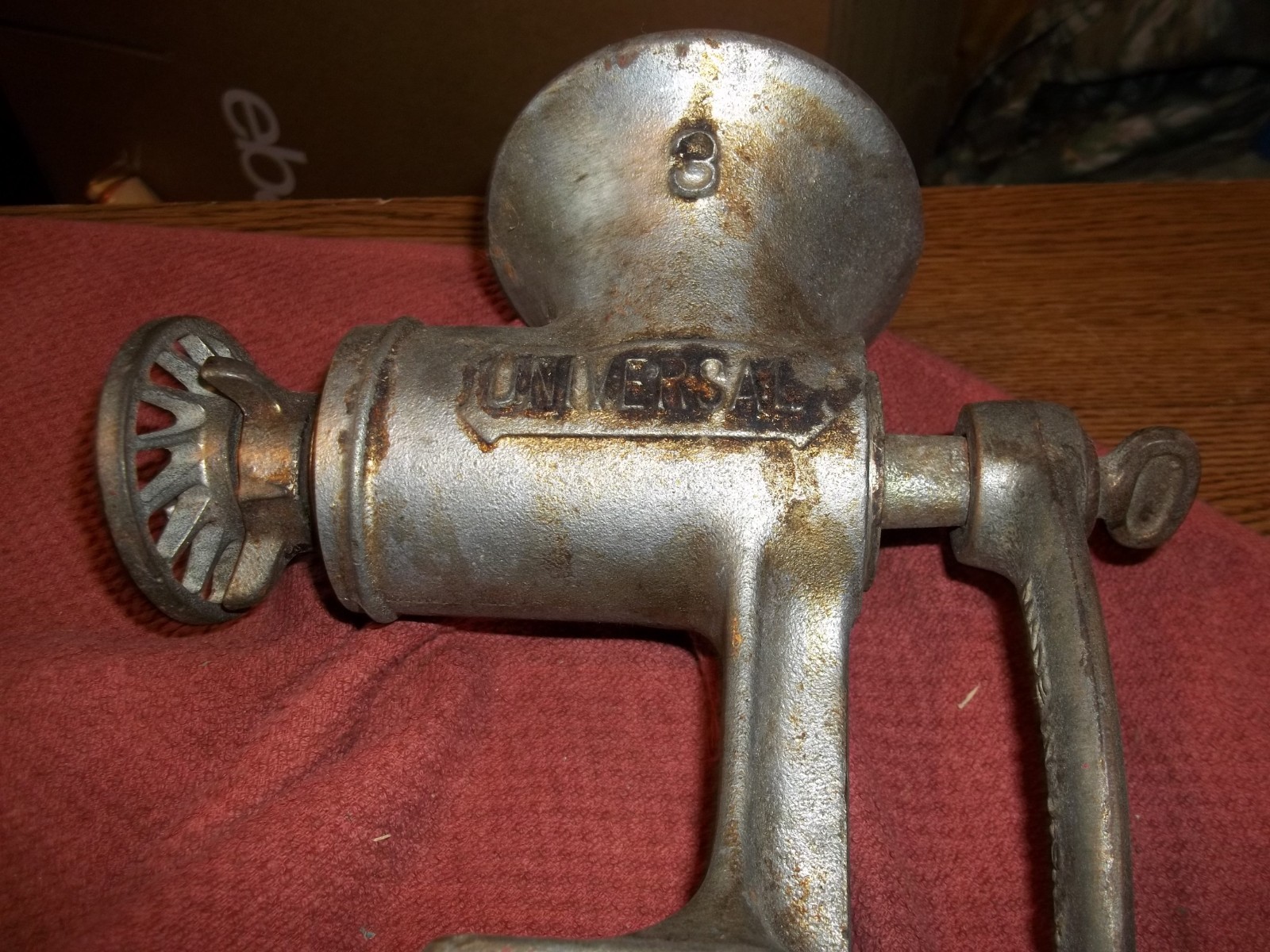 Vintage Universal Food Chopper & Meat Grinder No. 3 Made In U.S.A.