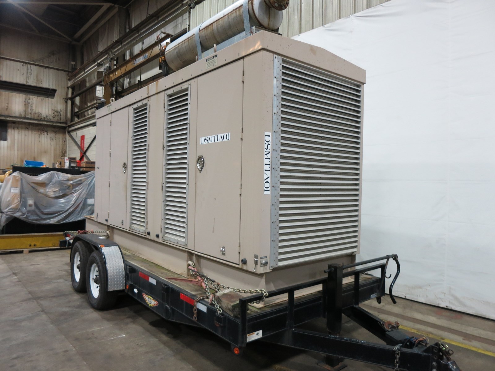 Cummins 200 kW Portable Trailered Diesel Generator LTA10, 249 Hrs - CSDG # 2330