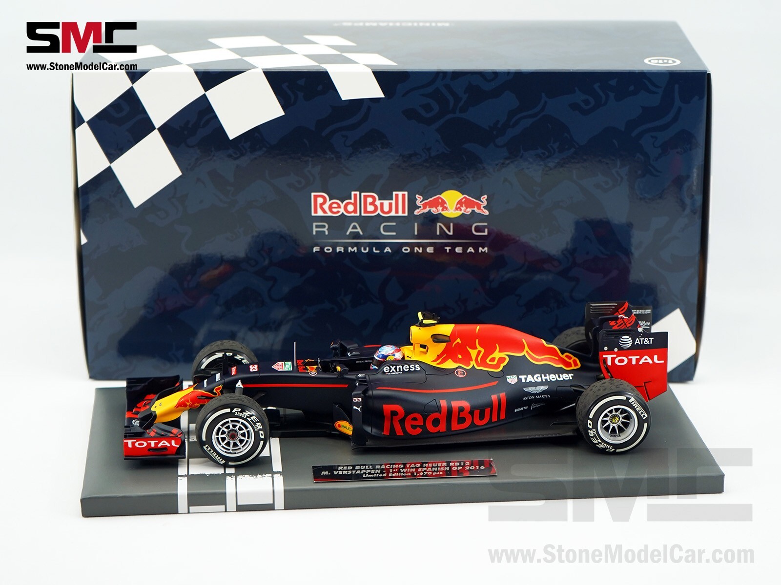 ミニチャンプス 1/18レッドブルRB12 フェルスタッペン　ブラジルGP 3位 ミニチャンプス 1/18レッドブルRB12 フェルスタッペンブラジルGP 3位