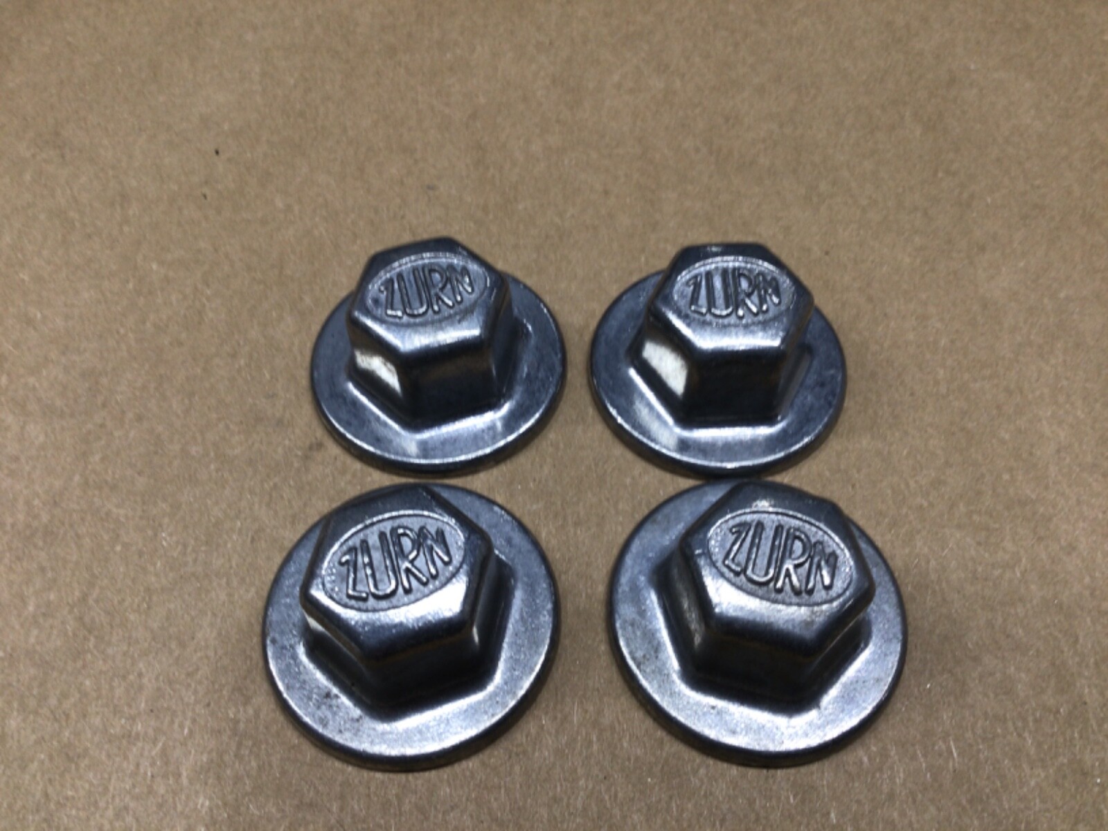Answer4　CAP Lot Of 4 ZURN Cap Nuts #07F118-CI | eBay