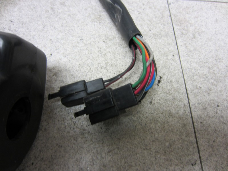 02-03 KAWASAKI NINJA ZX9R ZX9 OEM LEFT CLIP ON HANDLE HORN SIGNALS