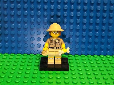 Lego Paleontologist Minifigure Complete Collectible Series 13 71008 CMF Lot Rare