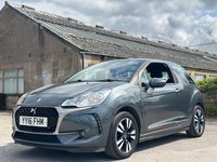 2016 DS DS 3 1.2 PureTech 82 Chic 3dr HATCHBACK Petrol Manual