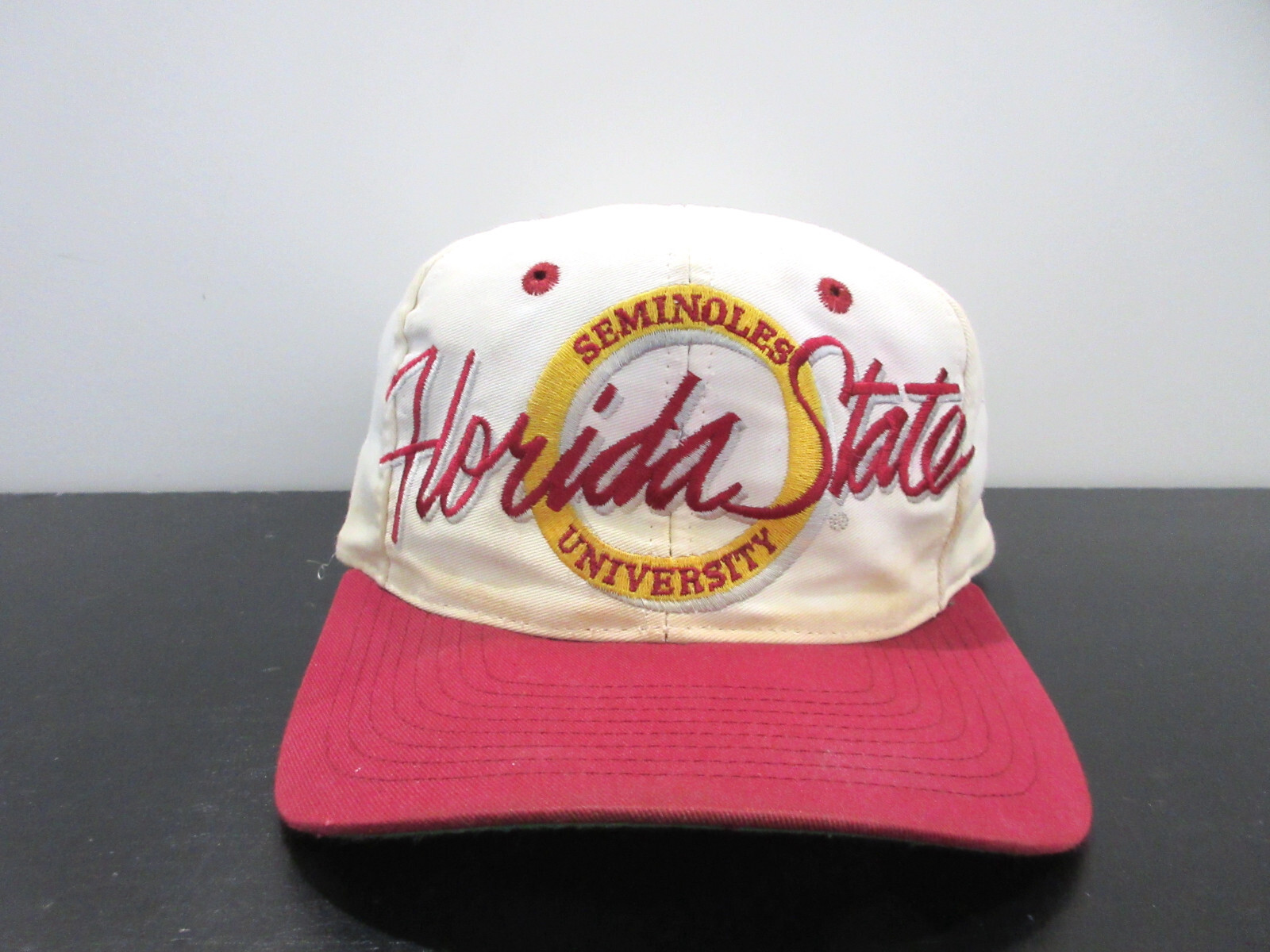 キャップ Florida seminoles 90s VINTAGE Florida State Seminoles Hat Cap Snap Back Football
