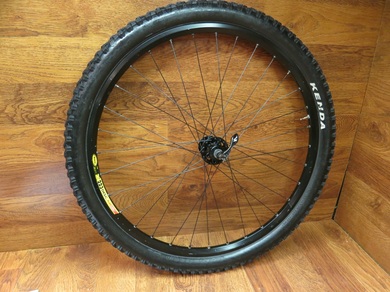 26インチ マヴィック MAVIC リアホイール 9速 ローター付 XT ハブ 26