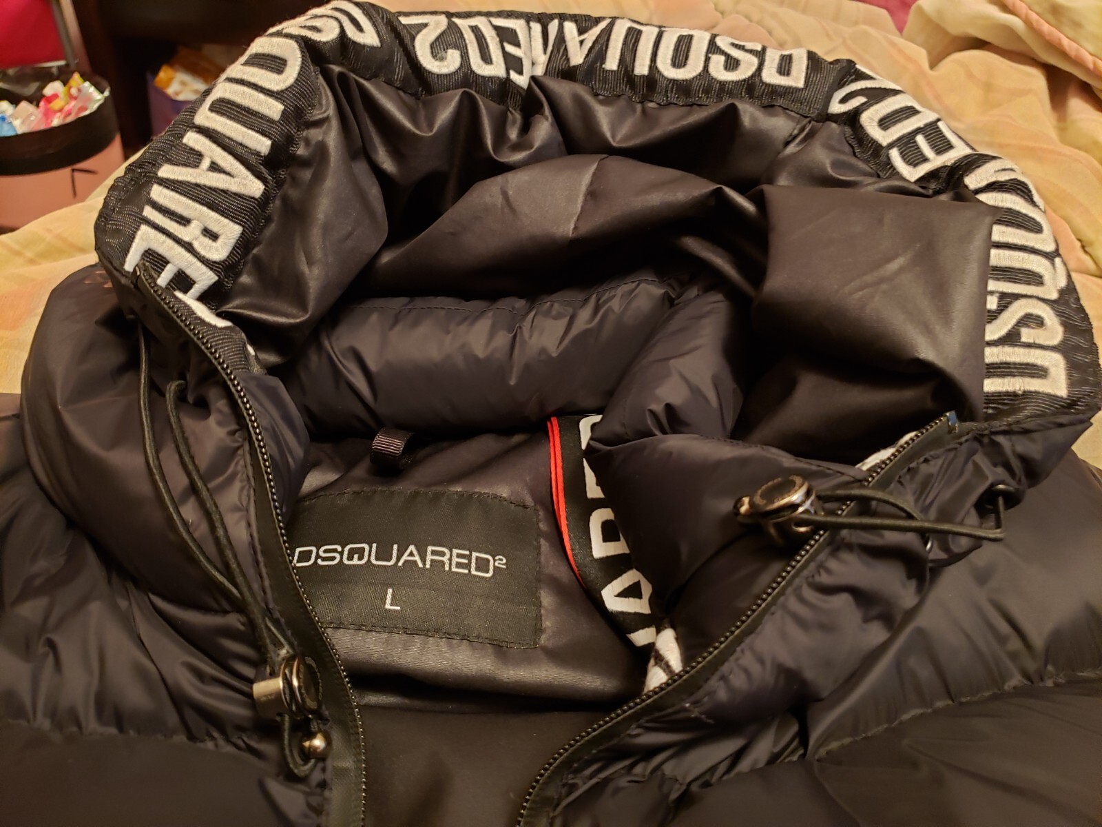 REDUCED PRICE*- NWT Mens Large DSQUARED2 Blk Hooded Down REDUCED PRICE*- NWT Mens Large DSQUARED2 Blk Hooded Down
