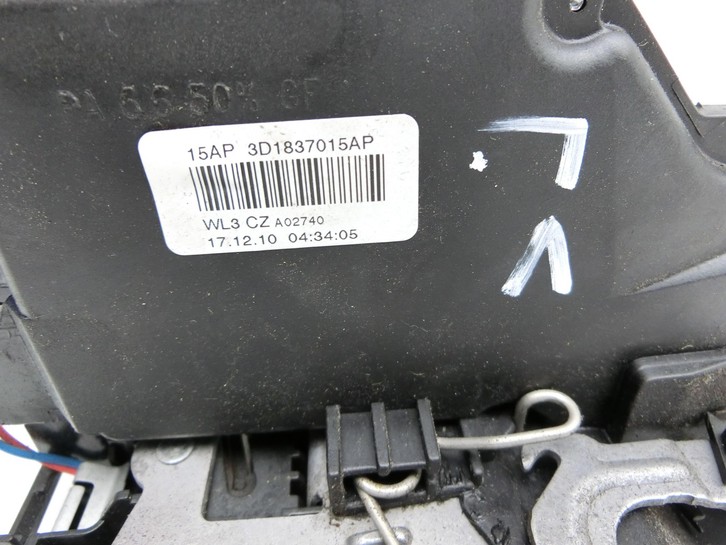 serratura della porta motore elettrico Chiusura centralizzata anteriore Sx per Skoda Octavia 1Z II 09-13 - Bild 4