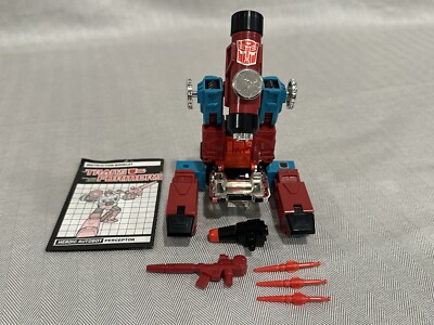 Transformers G1 PERCEPTOR Vintage Original 1985 EUC! Complete!
