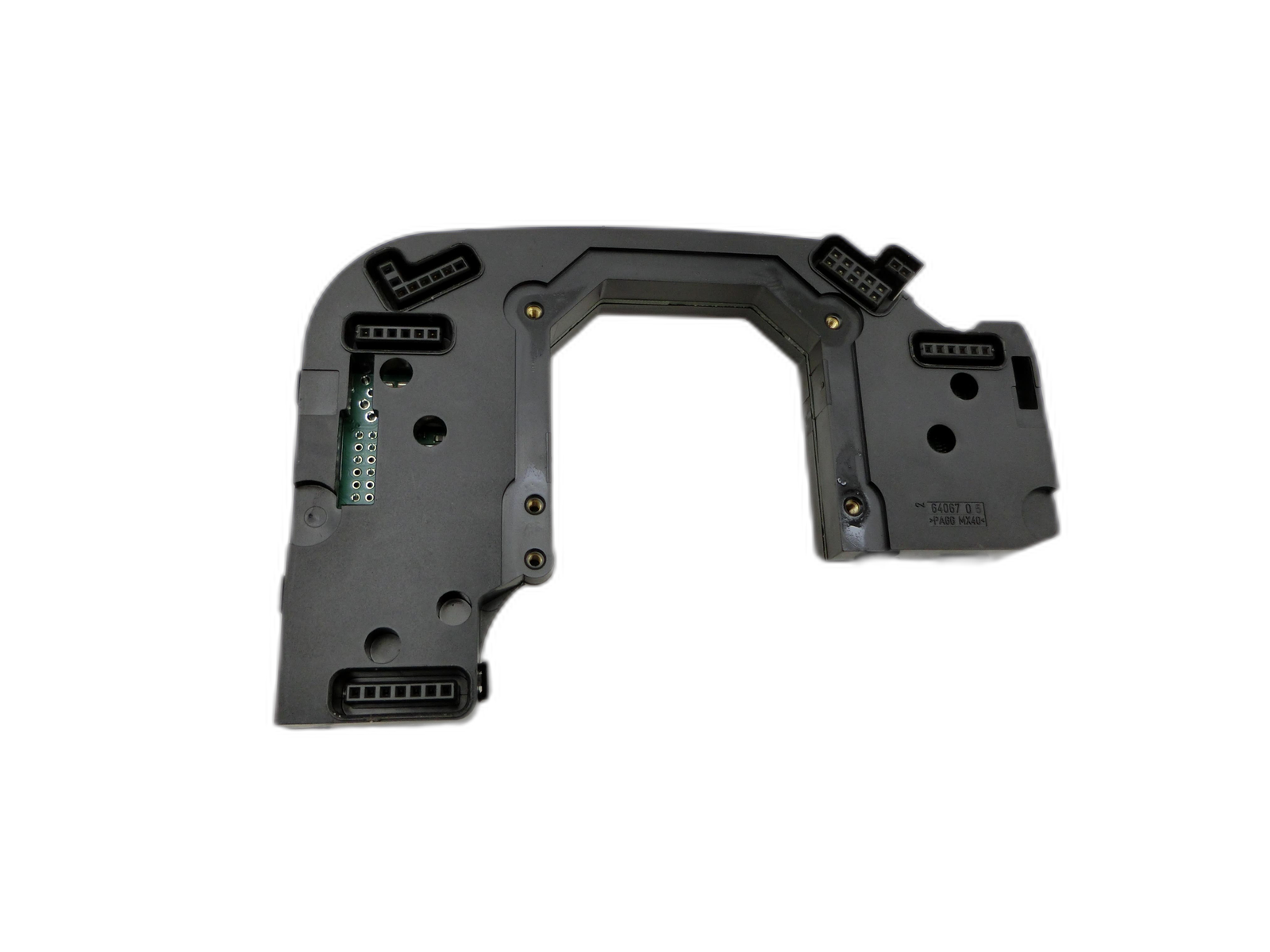 Audi Q7 4L 05-09 Elektronikmodul Lenkstockschalter Schaltzentrum Lenkrad  - Bild 1