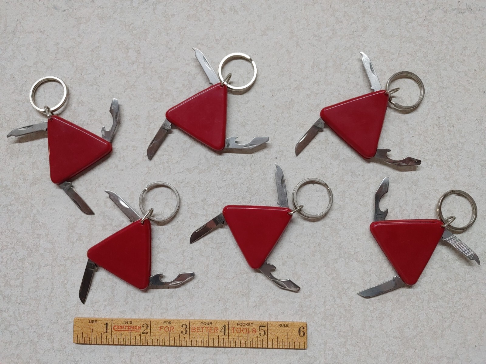 MULTITOOL KEYCHAINS, KEY RINGS, LOT OF 6, ESTATE FINDのeBay公認海外通販｜セカイモン