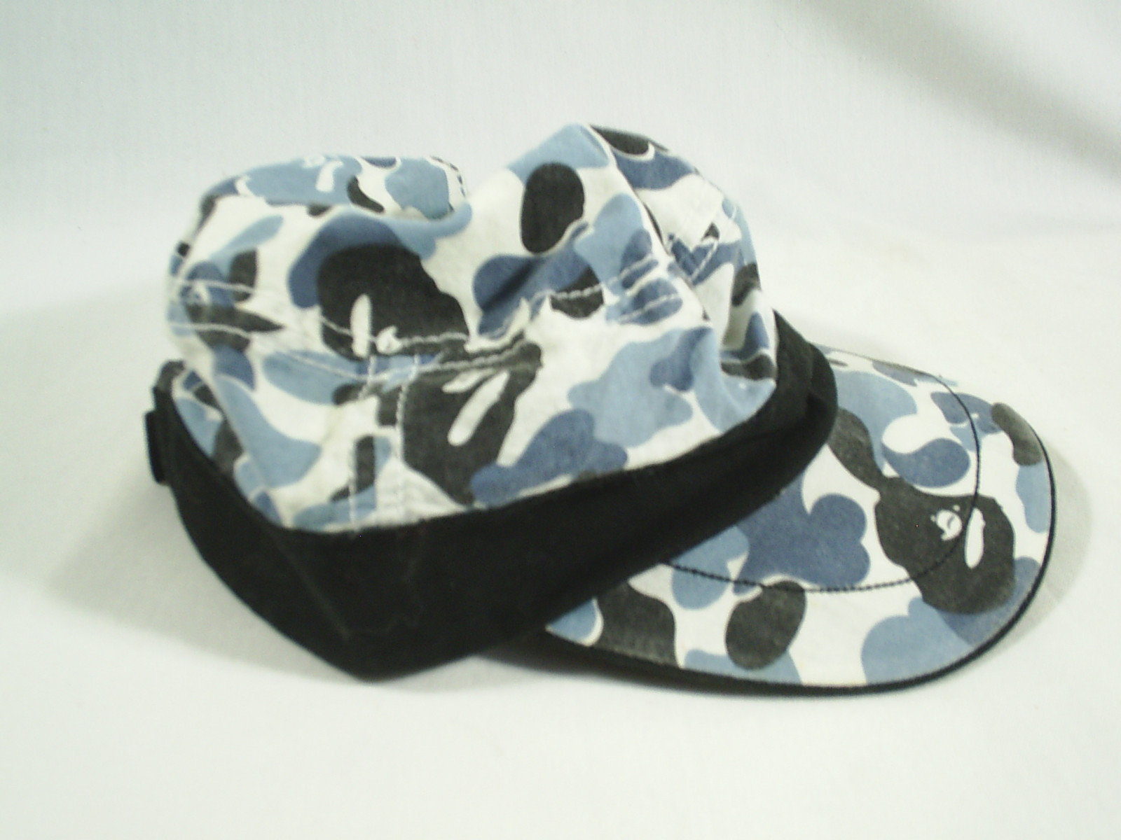 Budweiser Hat Cap Blue Camo Womens Jems Bling Embroidered Embellished