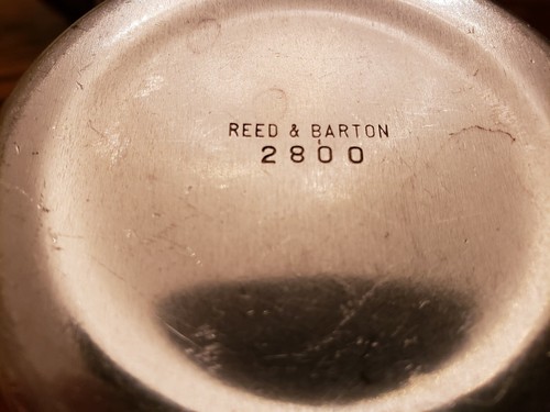 Reed & Barton 2800 SilverPlate Bowls Set Of 4