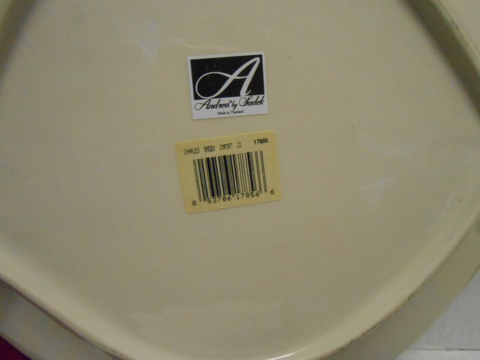 Andrea by Sadek Blue  Porcelain FISH  Serving Platter Plate Modern