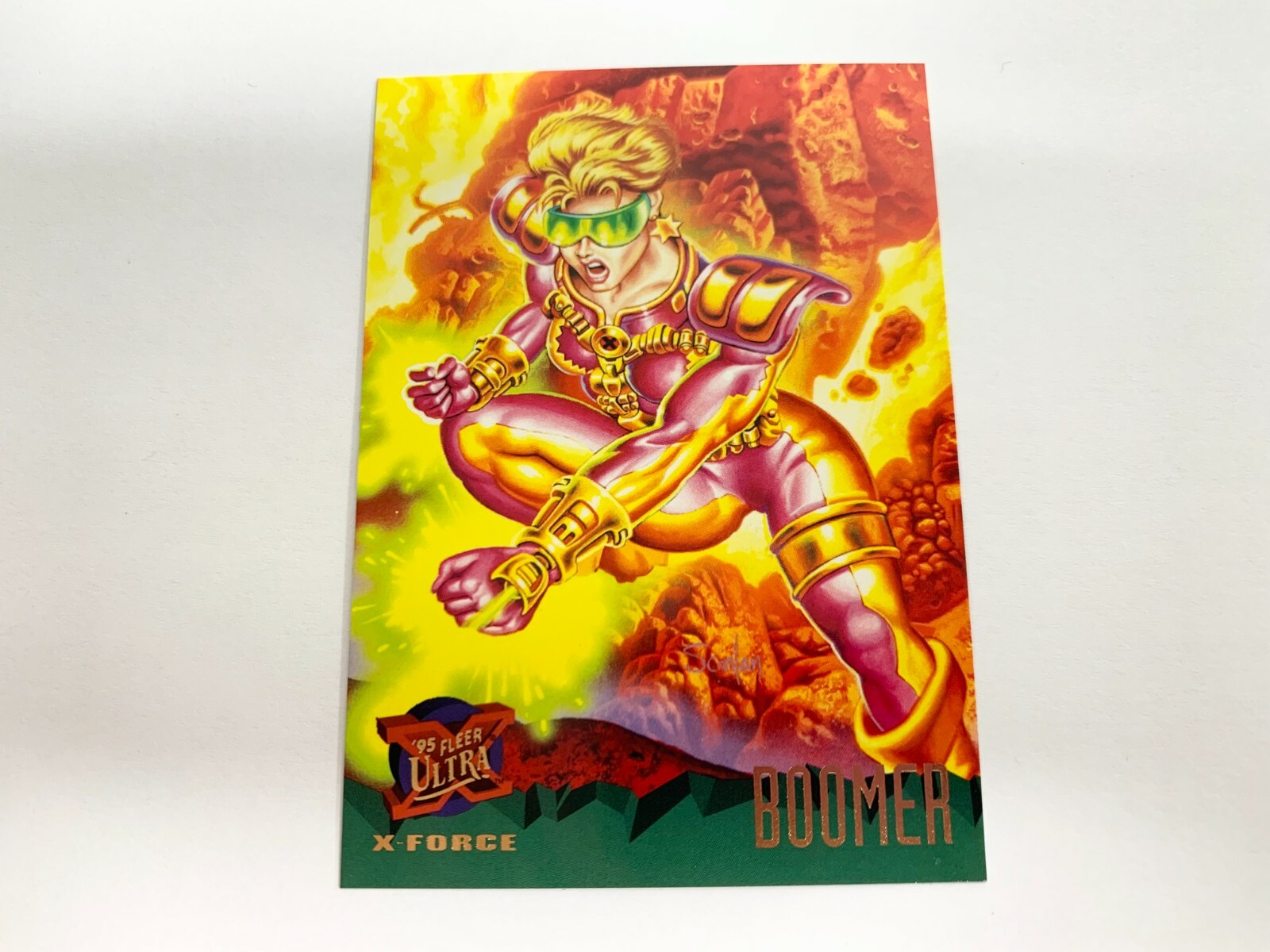 Boomer X-Force 95 Fleer Ultra Marvel Card # 112 | eBay