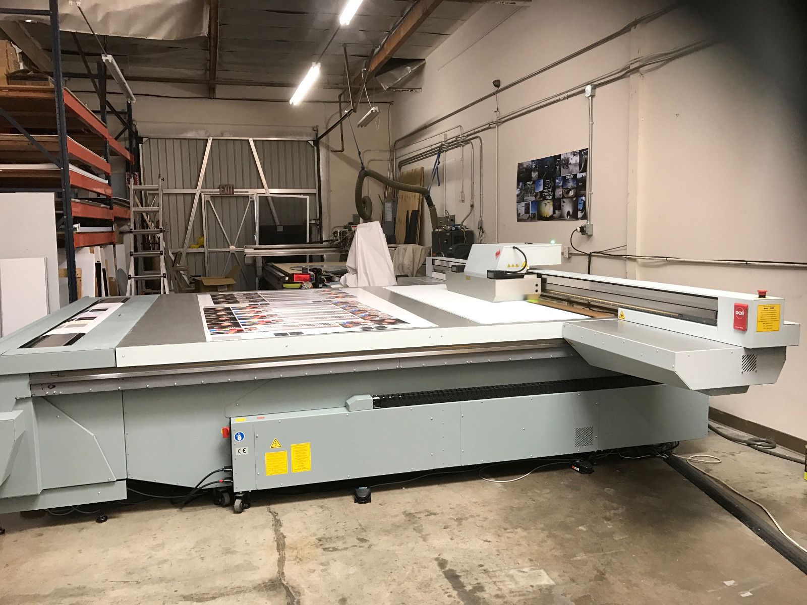 Canon OCE Arizona 660XT - LED UV Flatbed Printer Excellent Condition