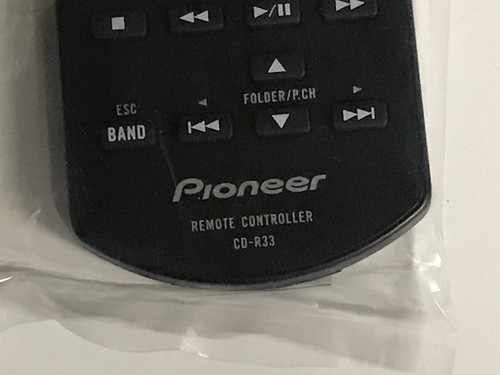 Pioneer Car Audio Remote Control CD-R33 Brand New