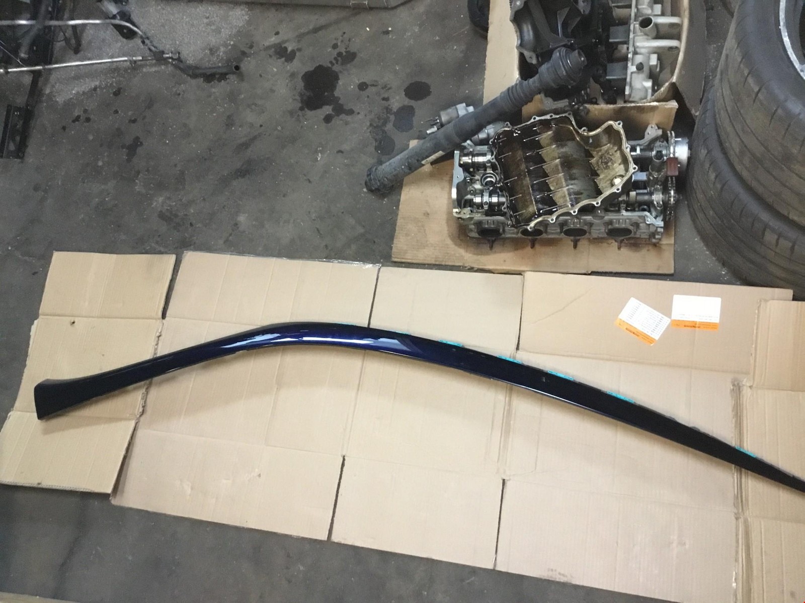 Lexus LC500 LC 500 2018 Left Driver Top Roof Upper Molding Rail Trim 18-21 ;:A
