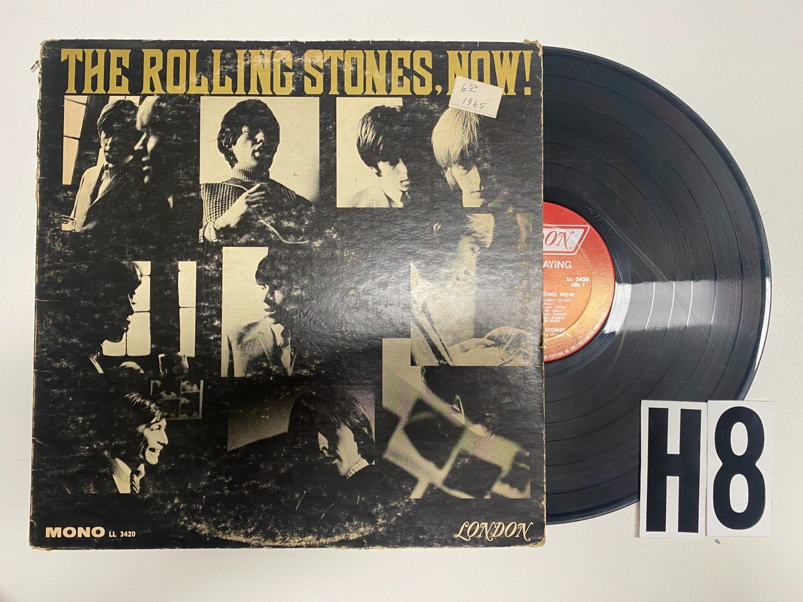 邦楽 The Rolling Stones, LP Rolling Stones The Rolling Stones, Now! red Rock Record lp