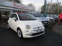2017 Fiat 500C 1.2 ECO Lounge Euro 6 (s/s) 2dr CONVERTIBLE Petrol Manual