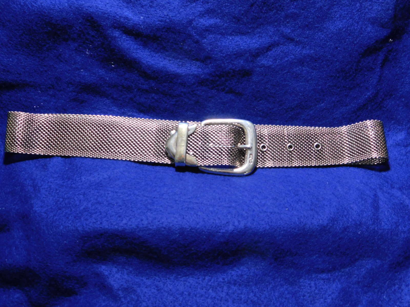 Ralph Lauren Vintage Sterling Silver Mesh Belt ~ 29 1/2