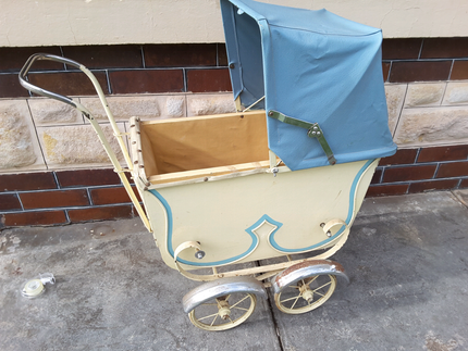 JouetLandau poussette poupée ancien début XX ème,antique