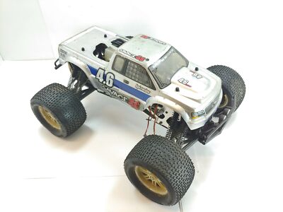 *RARE* HPI Racing Savage SS 1/8 Nitro Monster Truck Roller Rolling Chassis Used