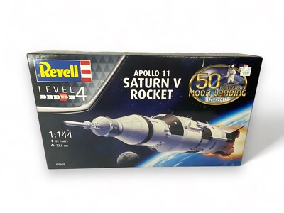 Revell 1/144 Apollo 11 Saturn V Rocket 50th Anniversary 04909 New Open Box