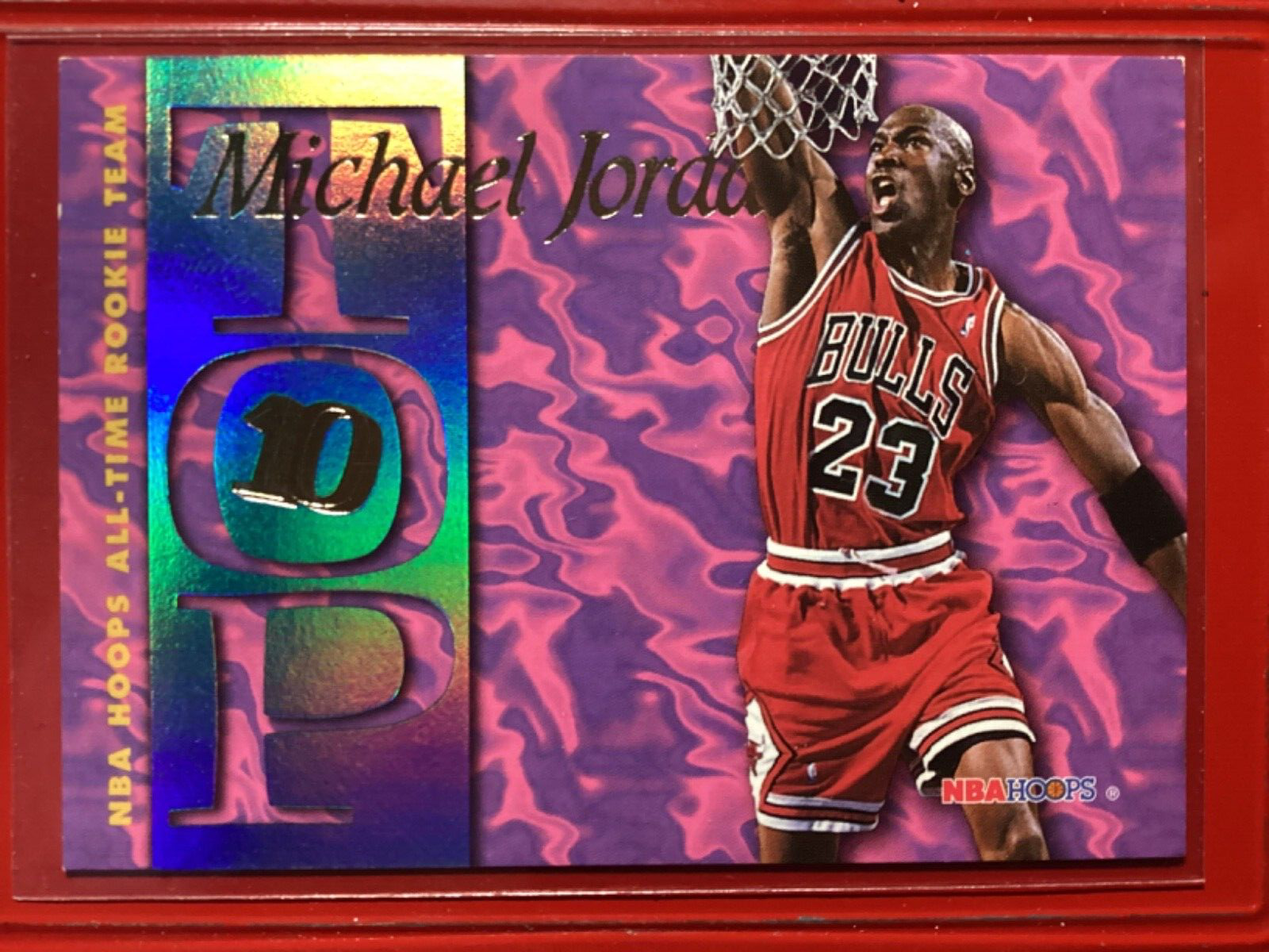 1995 Michael Jordan Skybox NBA Hoops Number Crunchers Insert