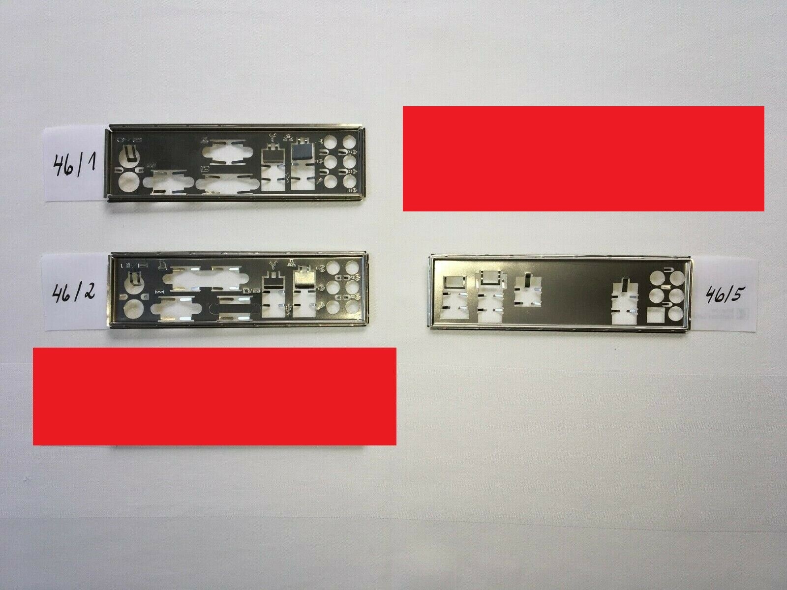 ATX BLENDE Abdeckung IO SHIELD MSI Asus Biostar ASRock Gigabyte Foxconn #46