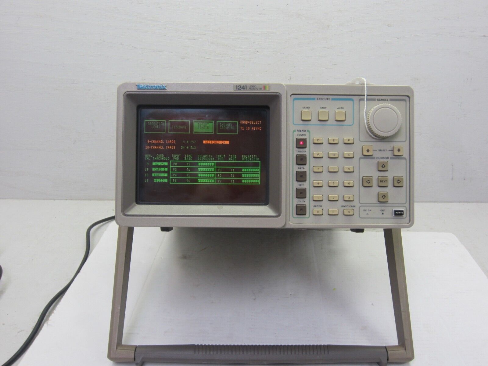 Tektronix 1241 100MHz Logic Analyzer | eBay Tektronix 1241 100MHz Logic Analyzer | eBay
