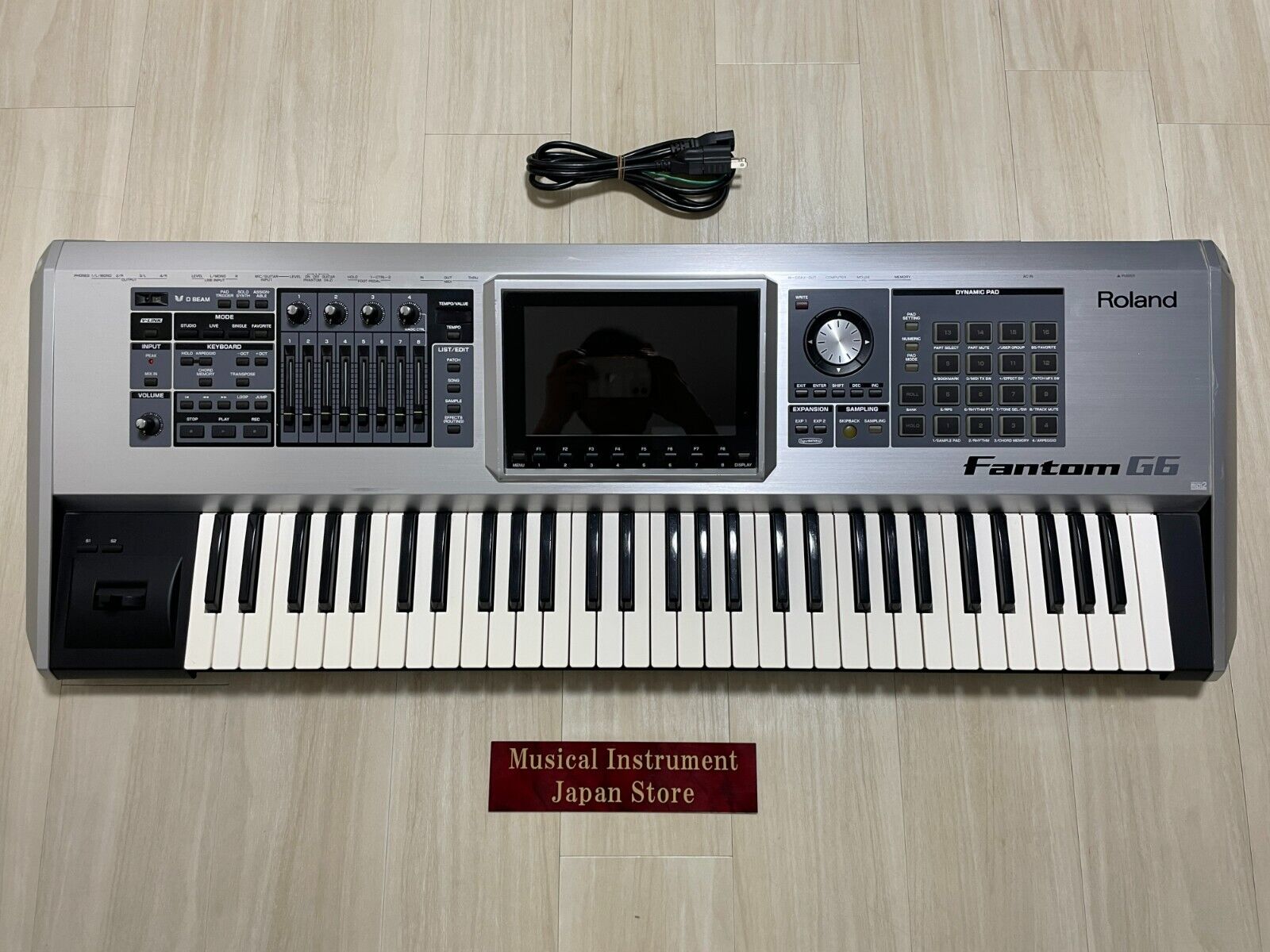 Roland Fantom G6 61-Key Keyboard Synthesizer Music Roland Fantom G6 61-Key Keyboard Synthesizer Music