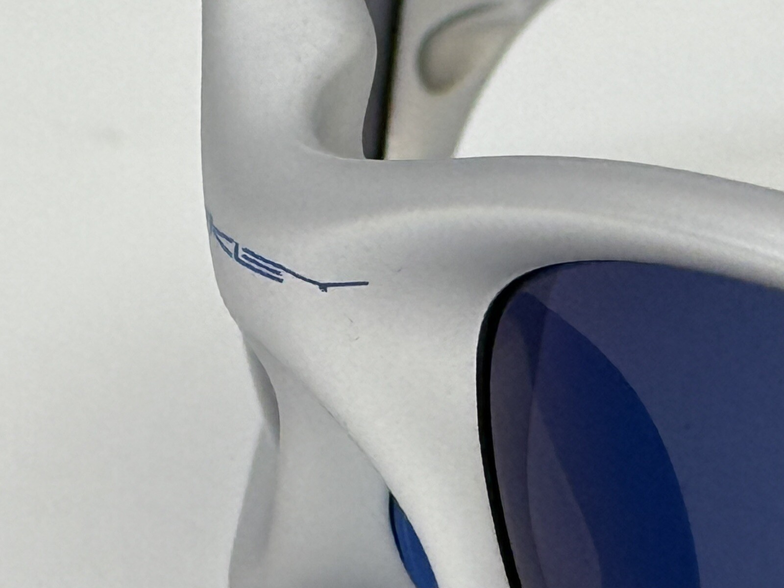 OAKLEY TWENTY XX FMJ SUNGLASSES SILVER W/ ICE BLUE IRIDIUM