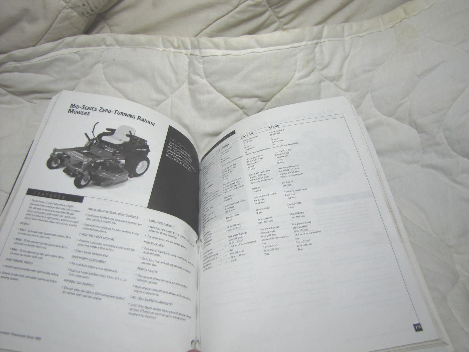 DKD656 JOHN DEERE GROUNDS CARE EQUIPMENT PURCHASING GUIDE