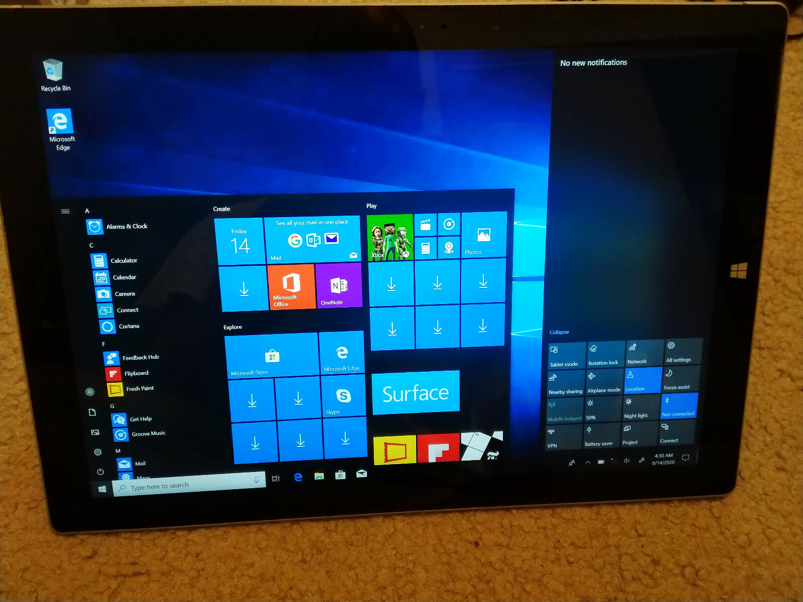 タブレット Microsoft - Surface Pro 3[Core i5/RAM:4GB/SSD:128GB] Amazon.com : Microsoft Surface Pro 3 Tablet (12-Inch, 128 GB