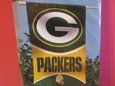 Green Bay Packers flag banner football Vertical 27 x 37 Rodgers Matthews Lambeau