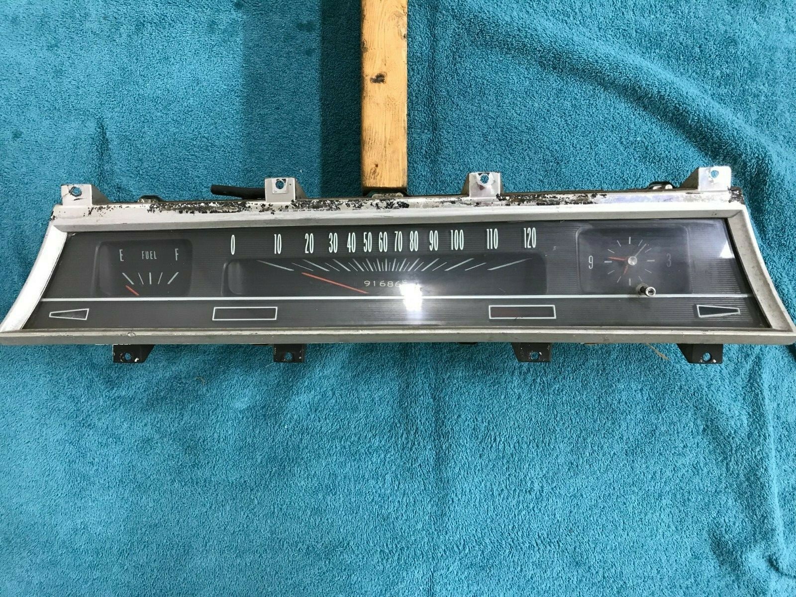 1966 Chevelle Ss396 (and Malibu) Manual Transmission Instrument Cluster