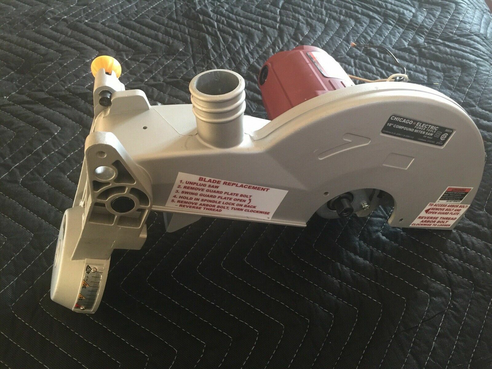 Chicago Electric Miter Saw Guard Mitersaw